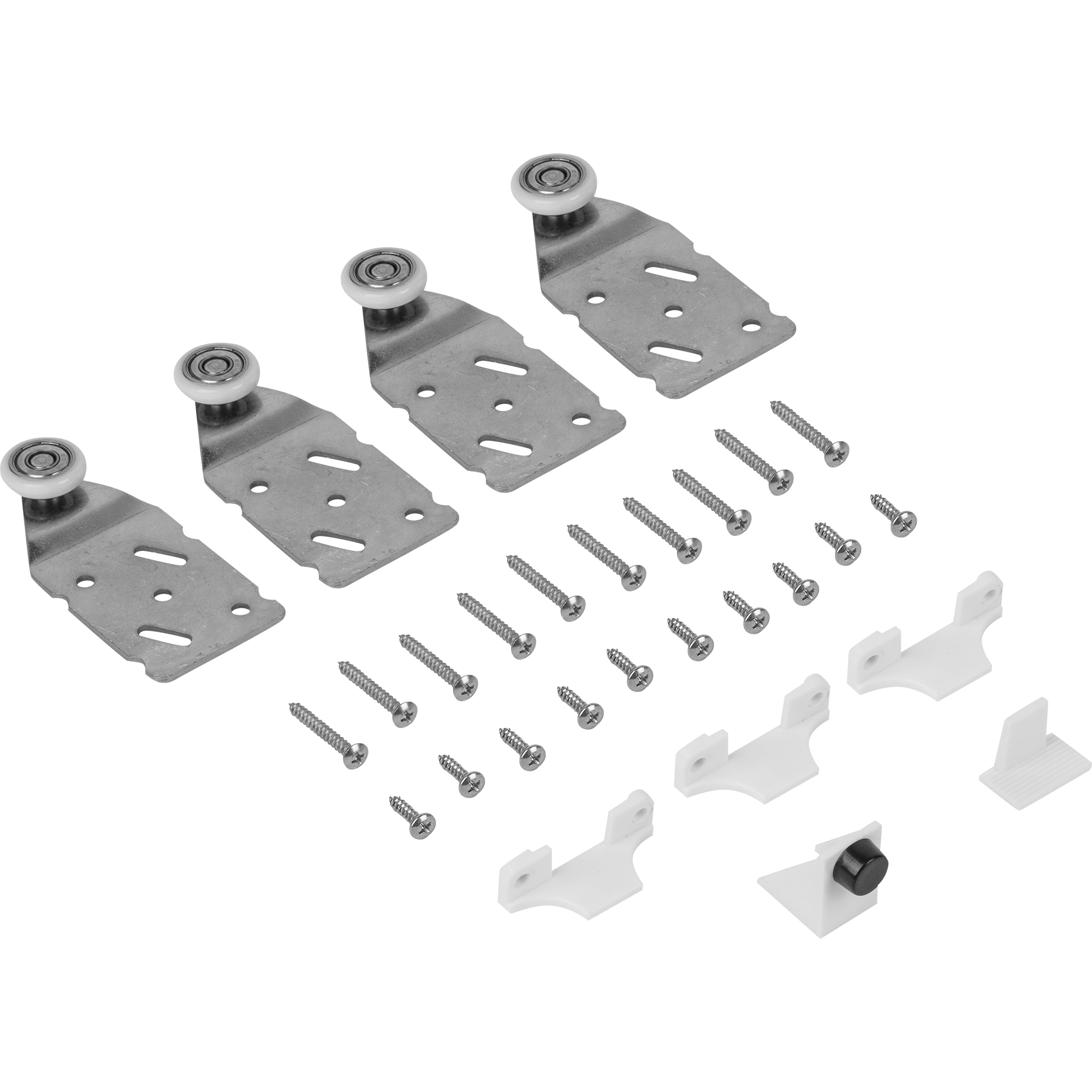 12905114 Ролики для шкафа купе на две створки MC-45-R2 нагрузка до 45 кг Santreyd  - Вид №2