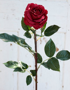 2313 444 a2 Пластиковая роза 'Curiosa', 77 см, красная H-andreas