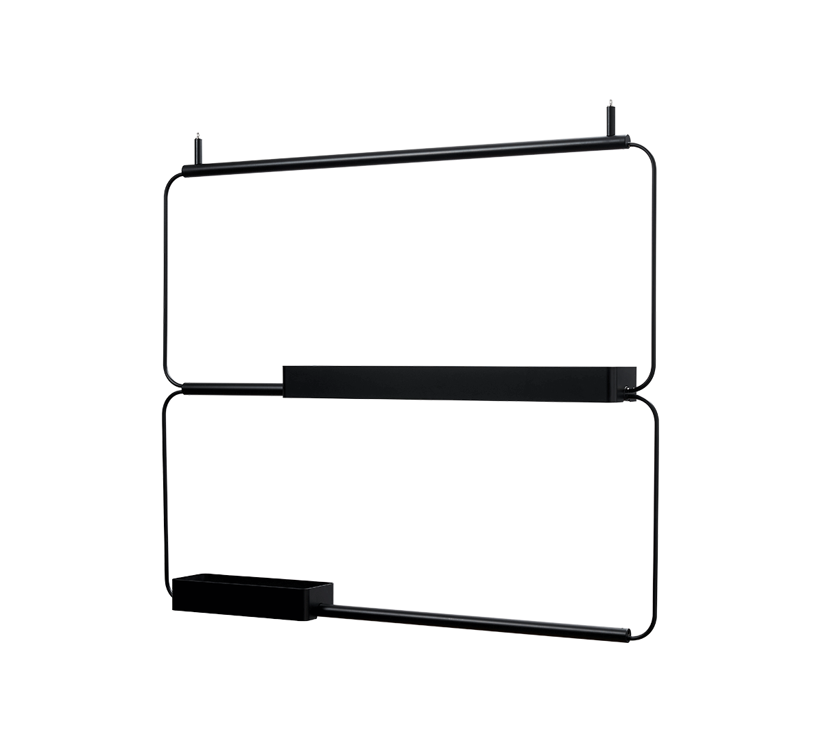 Ex.T Nudo Подвесная или настенная модульная система nudo-nero_2