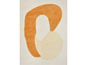 Прямоугольный шерстяной ковер