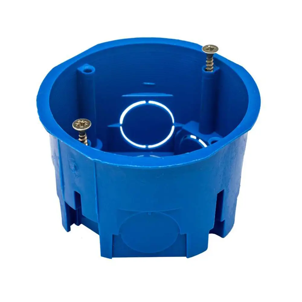 Коробка установочная Gusi Electric для сплошных стен 68x45 см IP30 цвет синий STLM-2077221