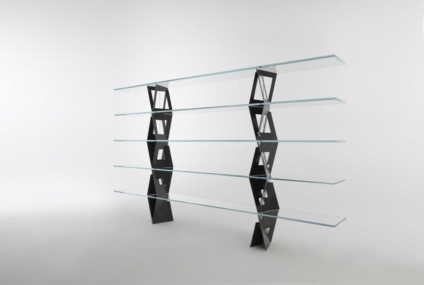 Casamania & Horm Книжный шкаф двусторонний открытый Quadror™ sun-id-1347746 - Вид №2