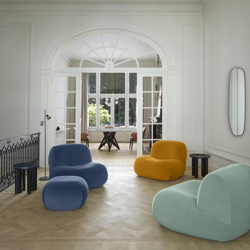 Ligne Roset Квадратный пуф из ткани Pukka 18030205 - Вид №2