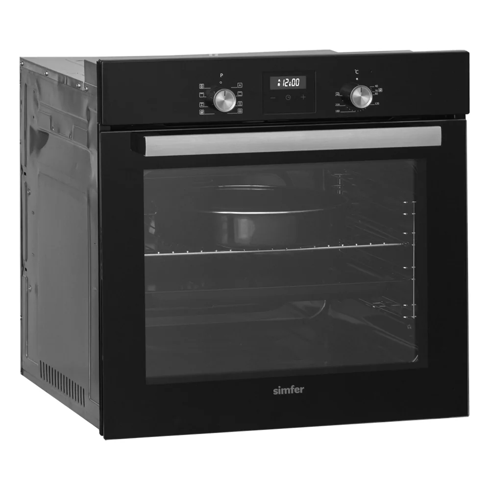 9240921 Электрический духовой шкаф Simfer B6EB59070 черный STDN-0016033 - Вид №1