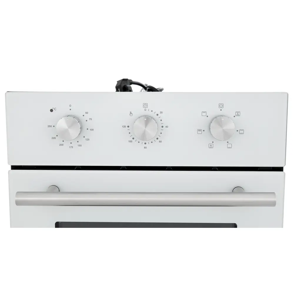 Встраиваемый духовой шкаф Zugel ZOE604W 45x59.5x60 см конвекция цвет белый STLM-2110129 - Вид №2