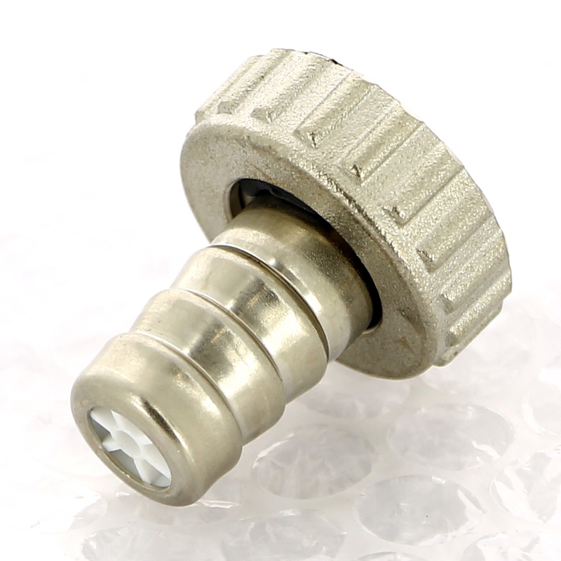 Штуцер В ITAP 3/4" для садовых кранов латунь хромир 28034 - Вид №3