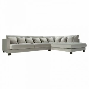 Диван угловой светло-серый Alaska SITS ДИЗАЙНЕРСКИЕ, ALASKA 192441 Серый