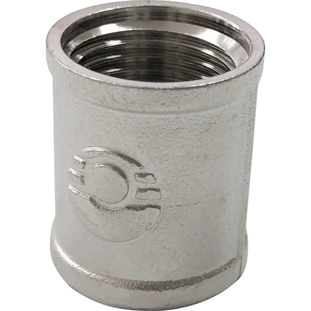 Муфта соединительная Valfex 1" никелированная для водопровода 84505585 STLM-1571192