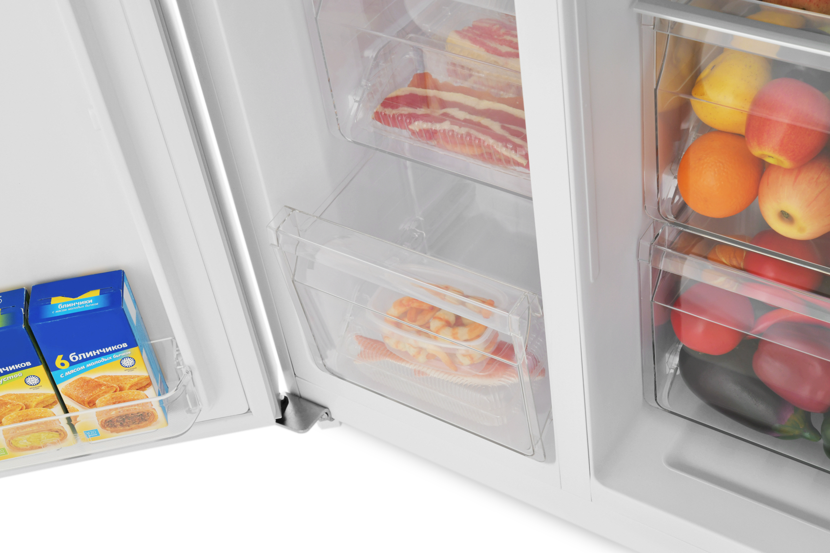 9953100 Холодильник Side by Side   ZUGEL ZRSS630W белый STDN-0023996 - Вид №25