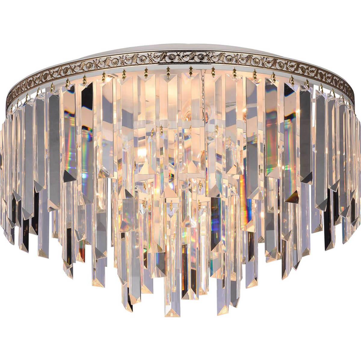 Подвесная люстра Stilfort Kristalina 2110/03/06C STILFORT ДИЗАЙНЕРСКИЕ, KRISTALINA 00-3888502 Золото;прозрачный  - Вид №1