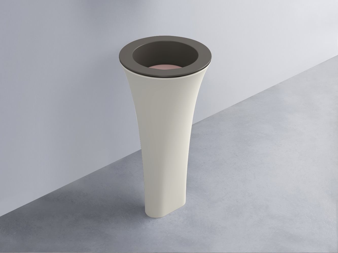 AMLA45-FN+AMPILT-CP+AMCOLT-TL Раковина Amedeo Tondo отдельностоящая cielo Enjoy + Amedeo Ceramica Cielo