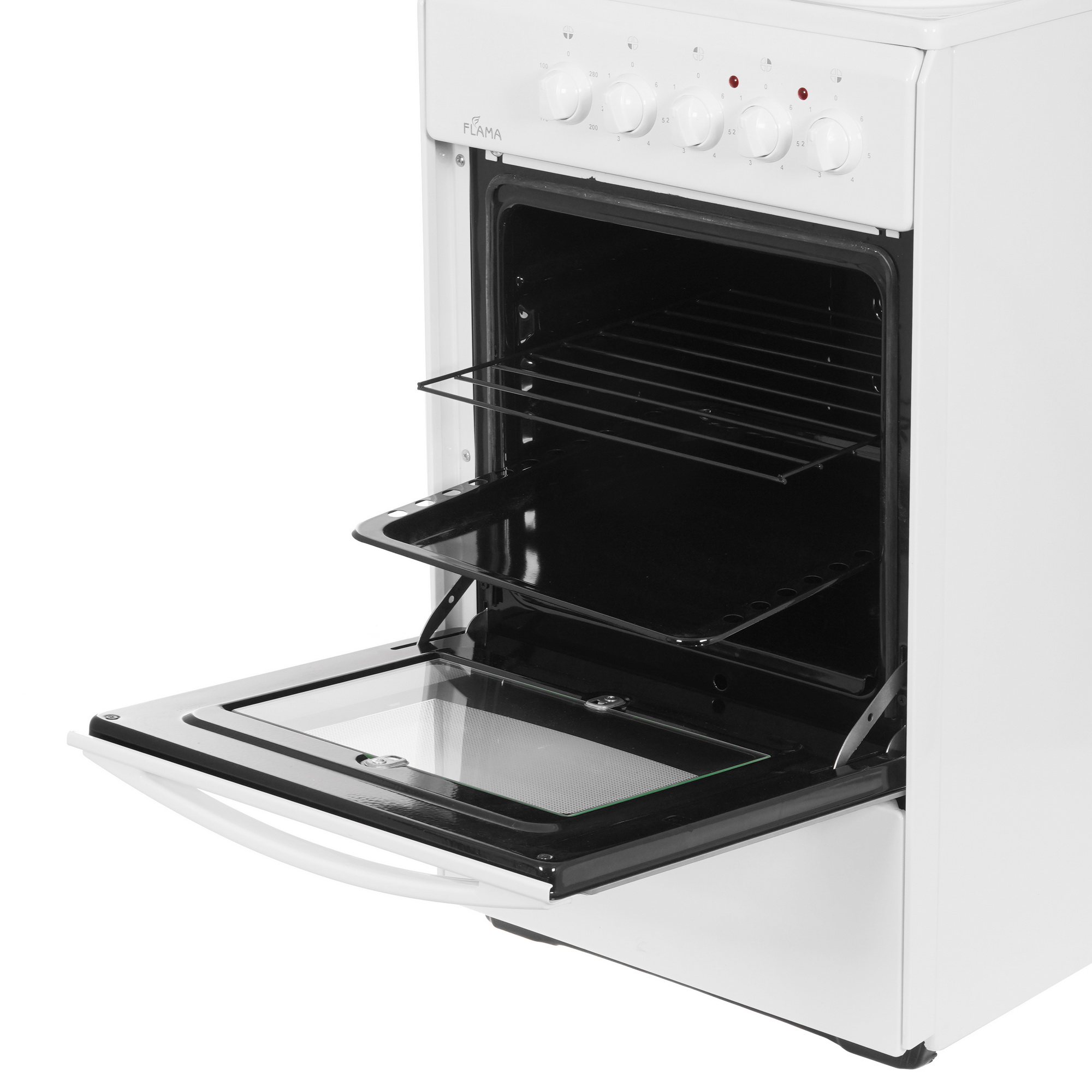 1027754 Электрическая плита FLAMA AE 1402 W белый Flama group STDN-0069616 - Вид №5