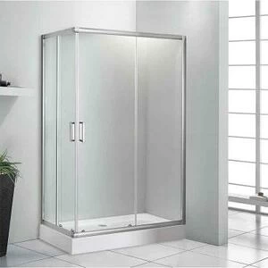 Душевое ограждение к поддону прямоугольному 1200х900 из стеклокомпозита SMC (стекла прозрачные)