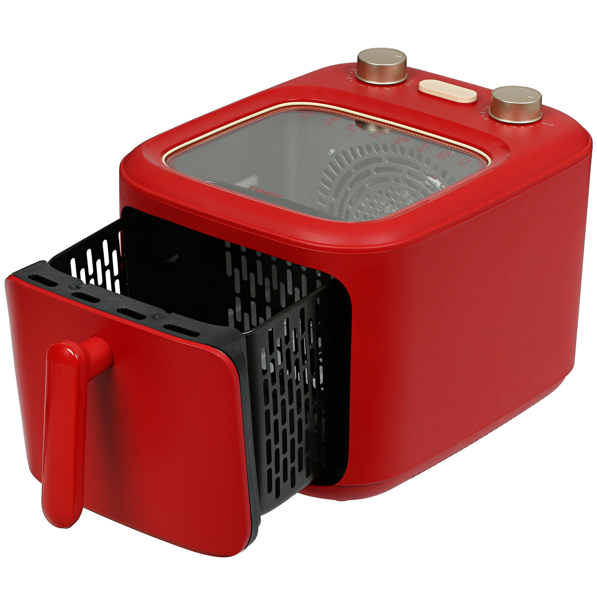 5402955 Аэрогриль TOKIT TKZ020 красный STDN-0118110 - Вид №2