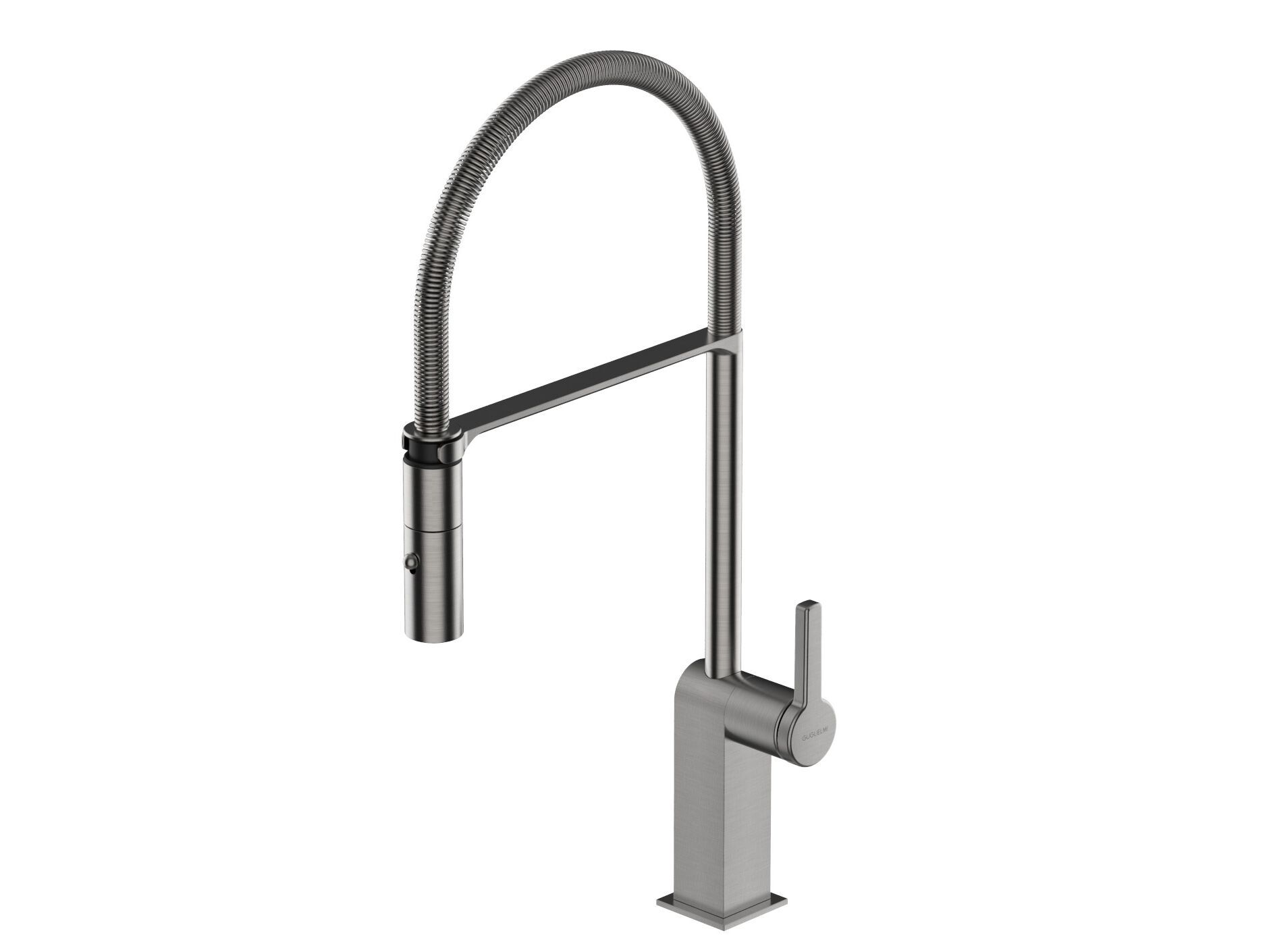 Однорычажный смеситель для кухни с выдвижным ручным душем GUGLIELMI RUBINETTERIE QR ARCH-00126273 - Вид №1