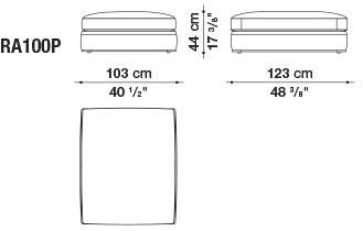 B&B Italia Модульный угловой диван из ткани Richard sun-id-1472345 - Вид №52