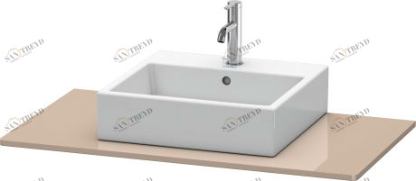 XS060E08686 XSquare Консоль Капучино глянцевый лак Duravit