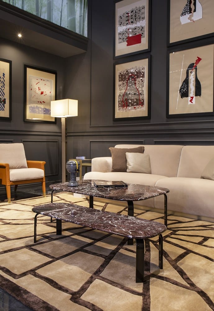 Прямоугольный кожаный журнальный столик Formitalia ARCH-00106437 - Вид №5