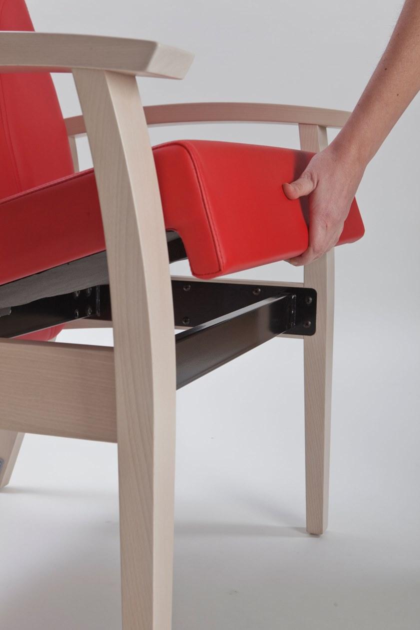 PIAVAL Кресло из ткани с подлокотниками Fandango plus | health & care 80-63/2 - Вид №7