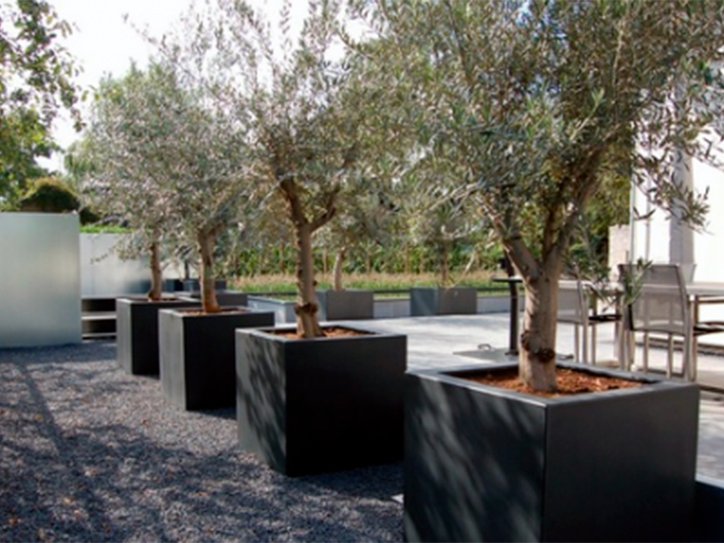 Кашпо коллекции "Ардена" АD-01-42 80/80/80 ГеоПластБорд GPBST-76 - Вид №5