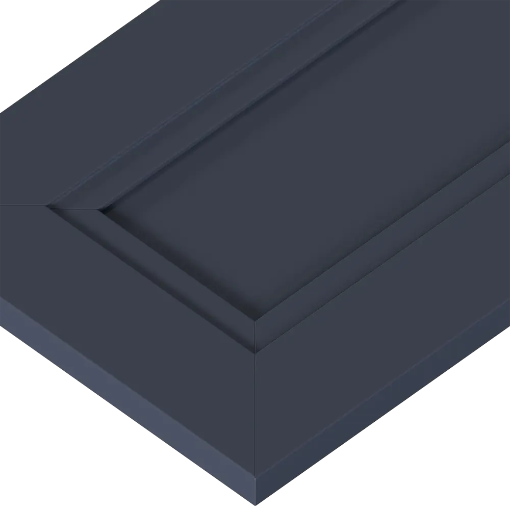 Фасад для кухни KONSENSA Котлас синий 40×26 см с геометрической филёнкой 89409646 STLM-1581002 - Вид №5