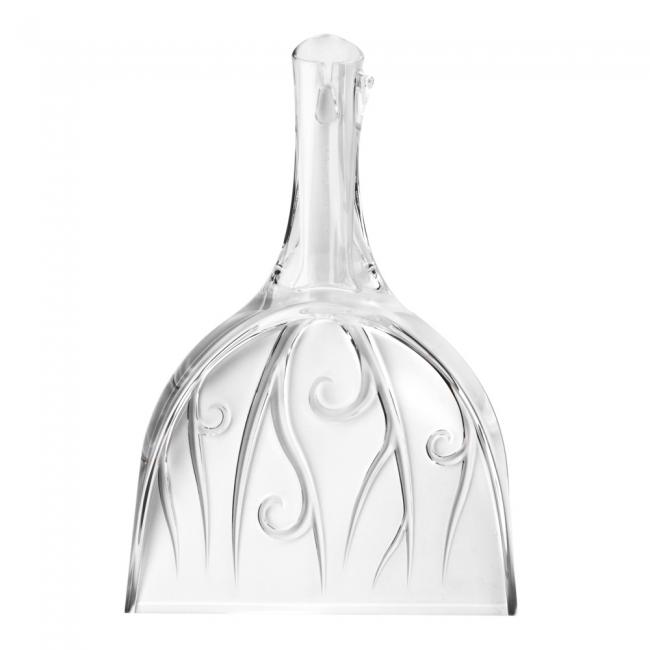 Совок для уборки крошек Sparrow прозрачно-белый Qualy QL10119WH - Вид №2