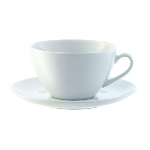 P019-13-997 Набор из 4 округлых чашек с блюдцем dine 350 мл LSA International