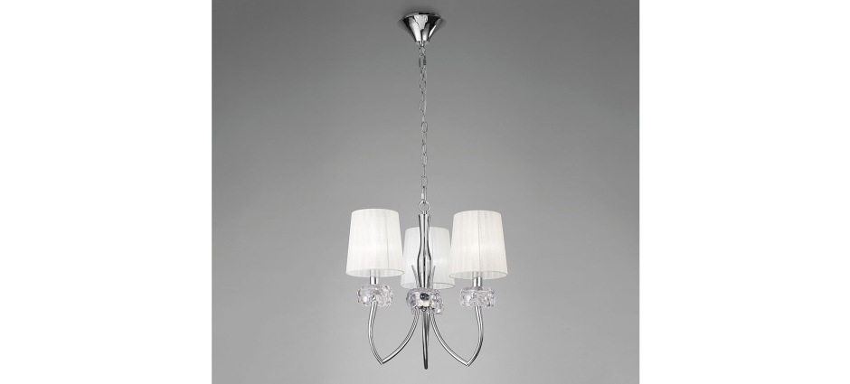 004330 Люстра 3L (хром) Mantra Loewe