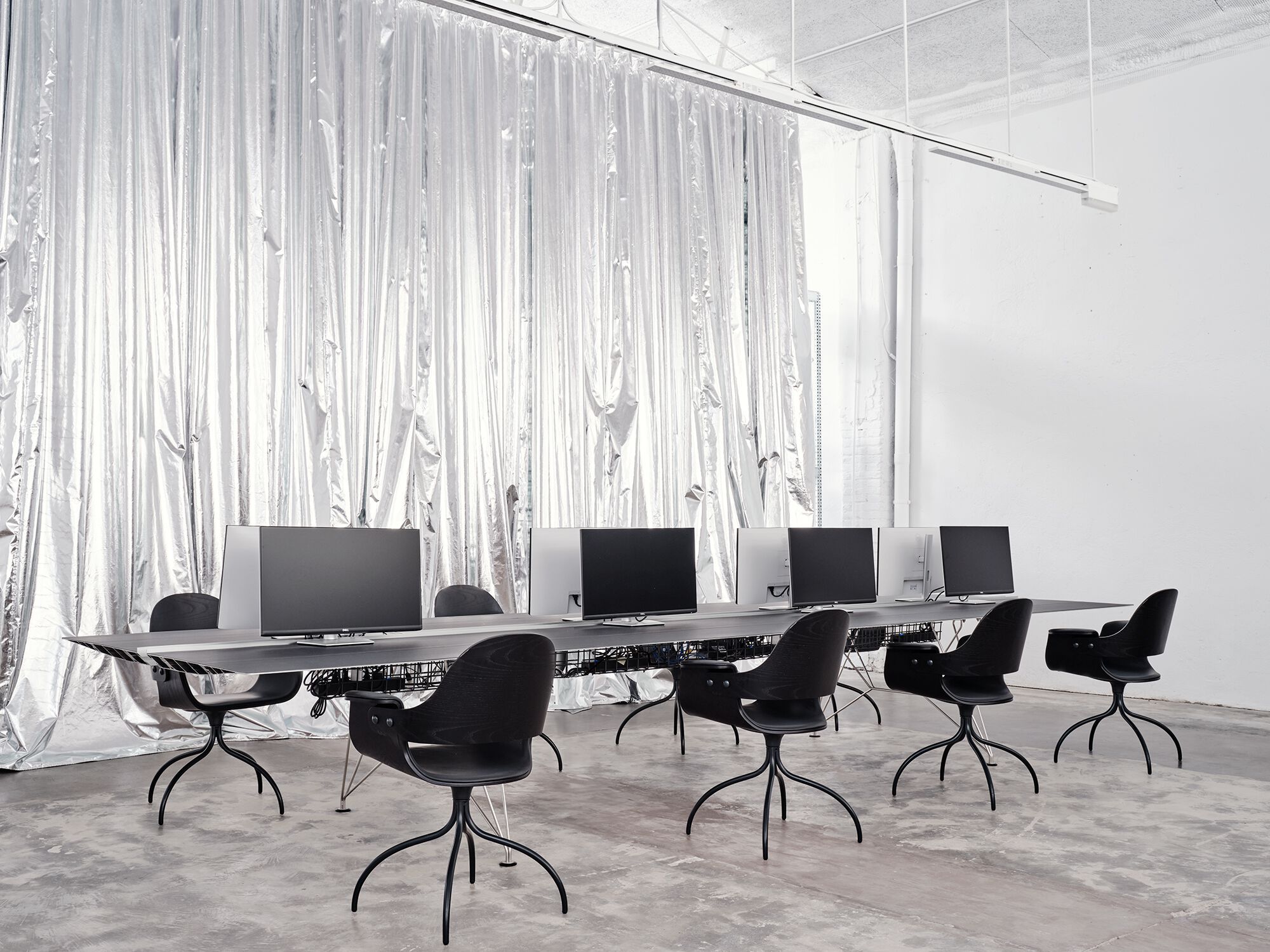 Поворотный стул с мягким сиденьем BD Barcelona Showtime ARCH-00086918 - Вид №14