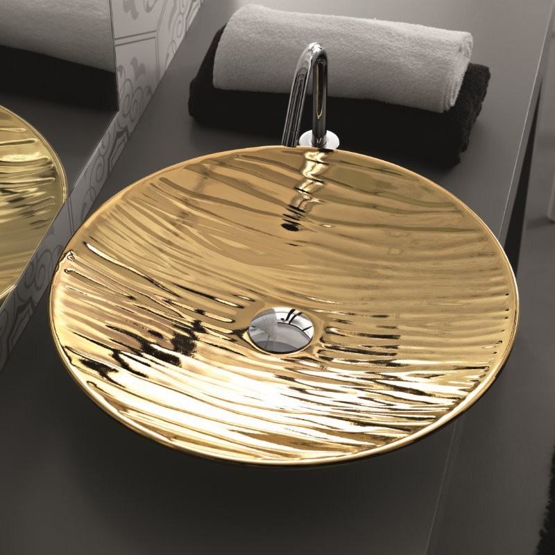 25361 Накладная раковина на столешницу  овальная Ceramica Hidra  - Вид №2