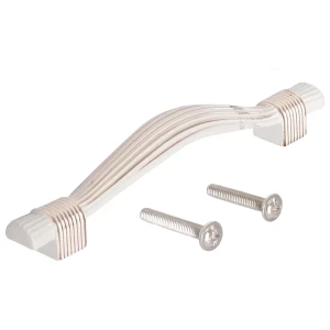 Мебельная ручка-скоба Jet 194 128 мм ЦАМ золото