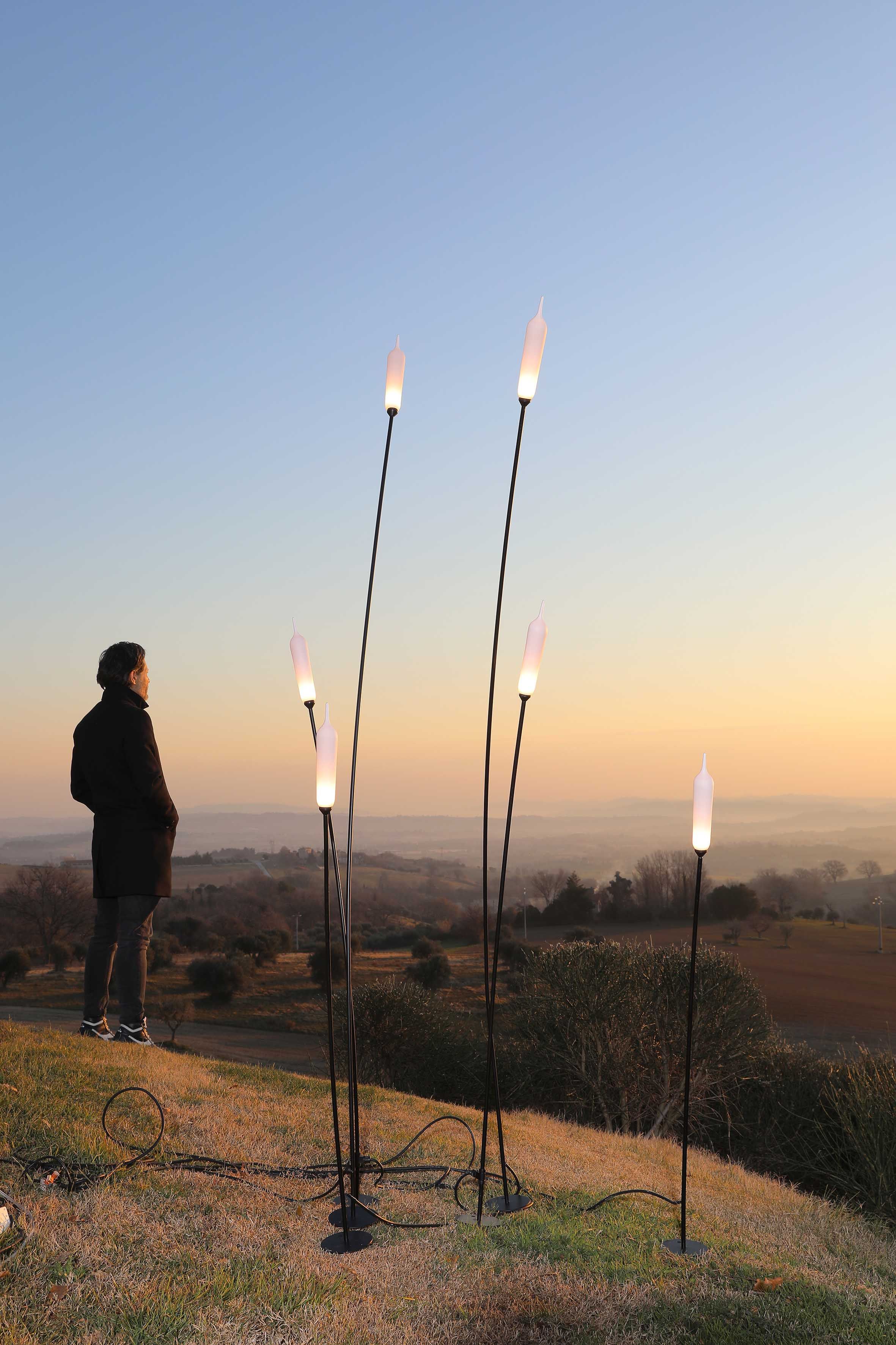 Алюминиевый светодиодный напольный торшер Karman Nilo ARCH-00059050 - Вид №12