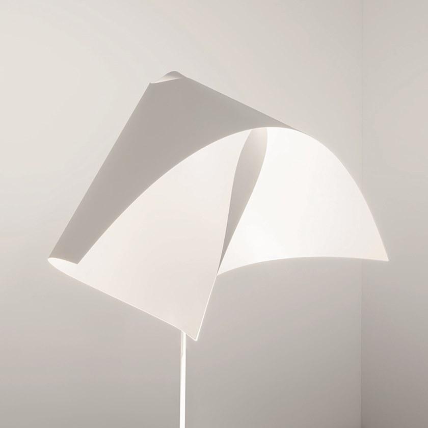 Firmamento Milano Настольная светодиодная лампа из стали и дерева  Mr-002tm-wh  - Вид №1