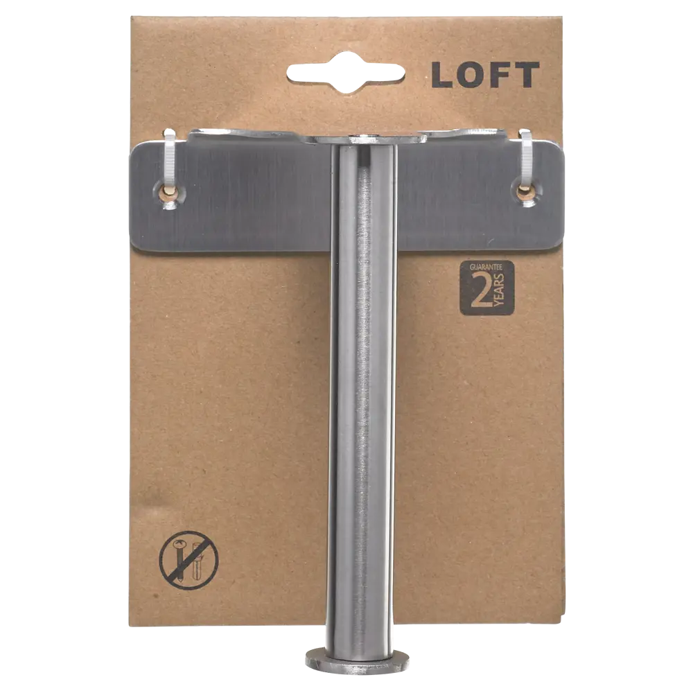 Держатель для туалетной бумаги LOFT/MIA цвет хром 82000090 STLM-2194904 Santreyd  - Вид №4
