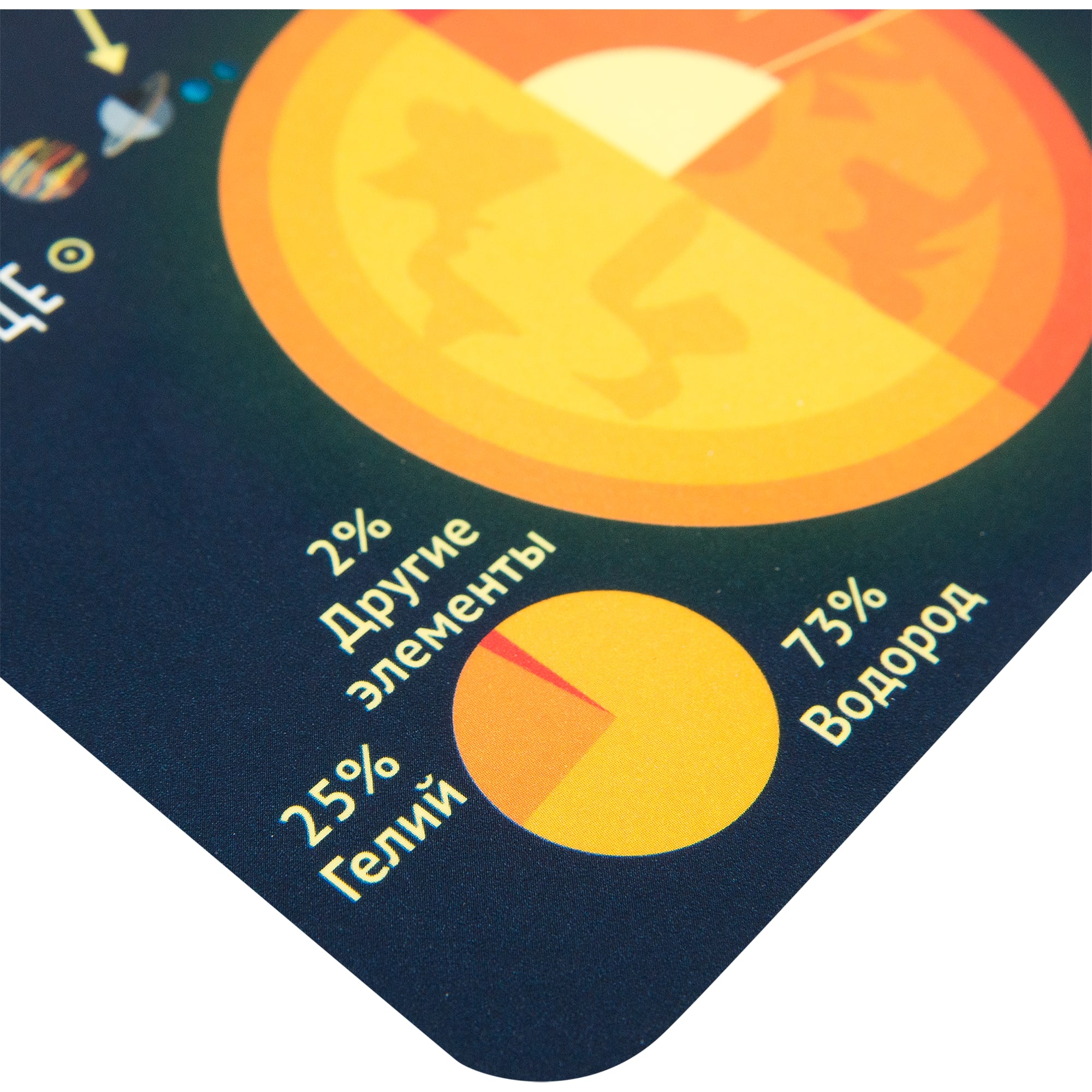 82355548 Коврик настольный «Космос», 38x58 см, полипропилен Santreyd  - Вид №2