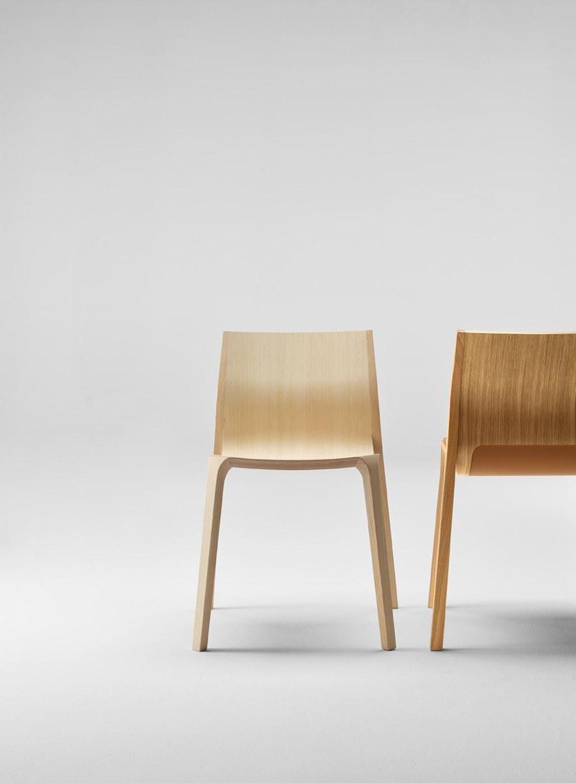 ONDARRETA Штабелируемый деревянный стул Silu sun-id-1474673 - Вид №10