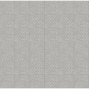 VENTA Альфа: декоративная ПВХ панель серо-белый с геометрическим узором 89414176
