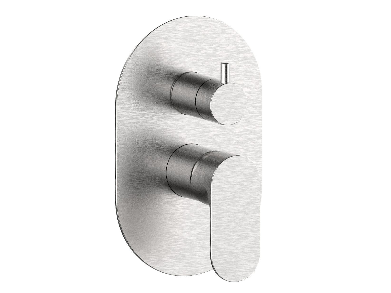 Однорычажный встраиваемый смеситель для душа с переключателем Rubinetterie Frattini Lea ARCH-00026200