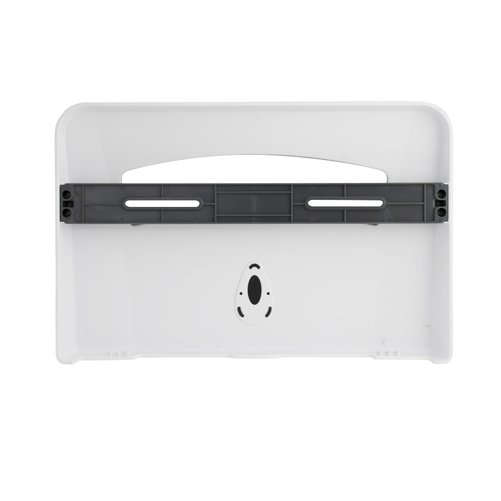 GFmark - Контейнер для одноразовых сидений на крышку унитаза, пластиковый, БЕЛЫЙ, с глазком, код: 913  - Вид №1