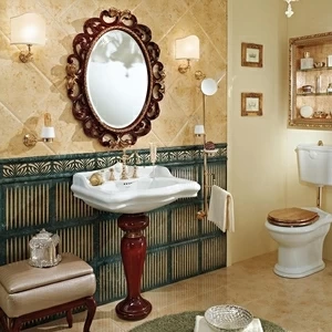 2100321103L Пьедестал для раковины овальная LINEATRE Hermitage