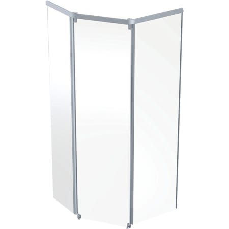 558.206.00.1 Пятиугольный передний элемент Porsgrund Showerama 10-5 Geberit 