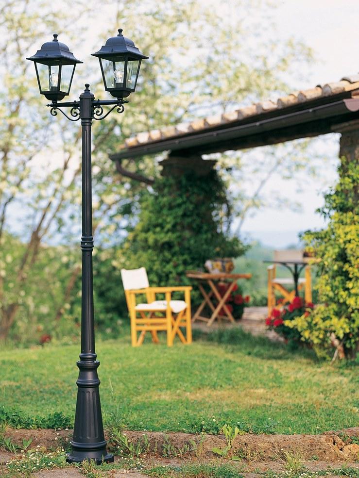 SOVIL Садовый фонарь из литого алюминия Quadrata 396  - Вид №1