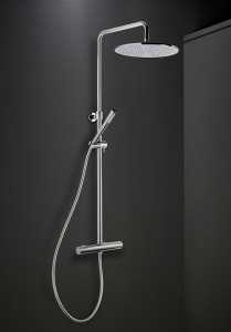 1381700 Mix Round 160Cc M Овальная Душевая Головка 340X220Mm Hafa  Хромированный