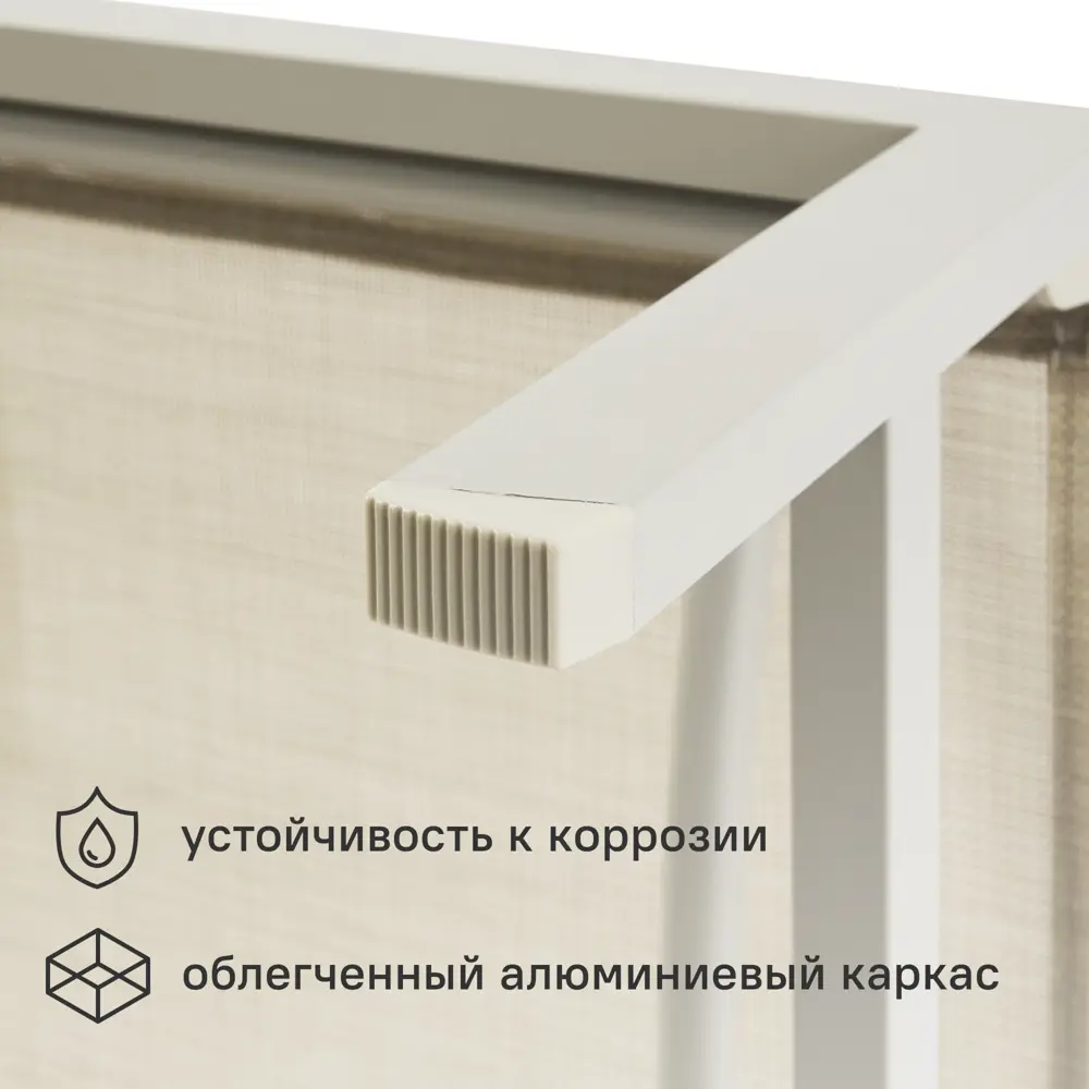 Шезлонг BEGINIA Lazo 200x68x31 см алюминий коричневый STLM-2128030 - Вид №3