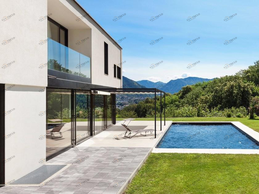 UNOSIDER Самонесущая пергола из алюминия Mood sun-id-1346961