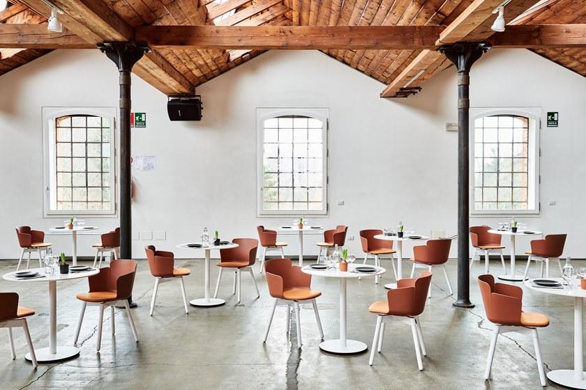 Midj Стул полипропиленовый с подлокотниками Calla sun-id-1419991 - Вид №2