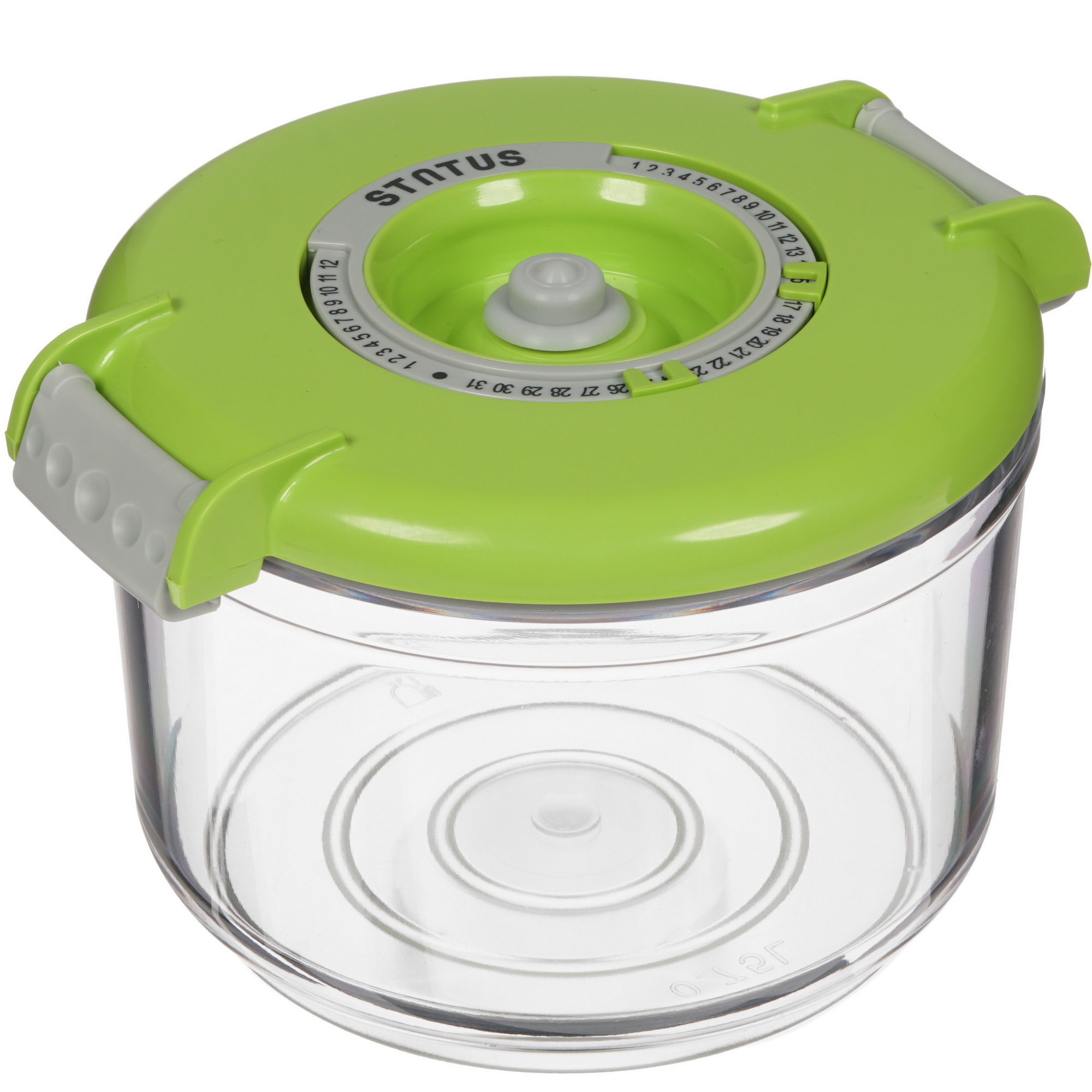 1625902 Набор вакуумных контейнеров STATUS VAC-RD-Round Green 0.75 л, 1.5 л STDN-0027916 - Вид №5