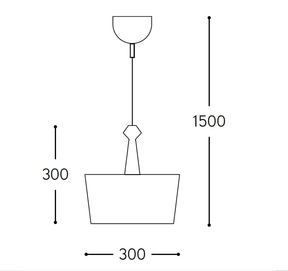 Керамический подвесной светильник Aldo Bernardi I Lustres ARCH-00040638 - Вид №1