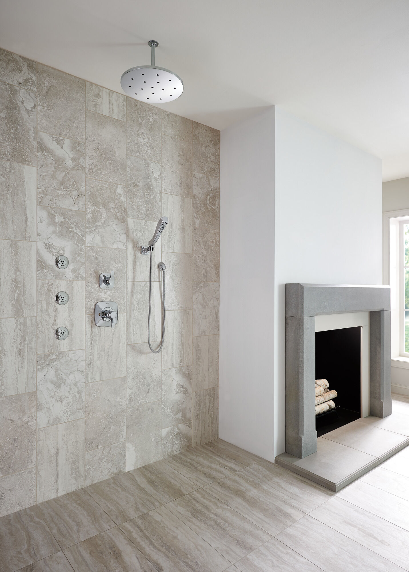 SH5002-CZ Спрей для тела HydraChoice® - бодрящая насадка H2Okinetic® Delta Faucet HydraChoice Body Spray System Шампанское бронза  - Вид №4