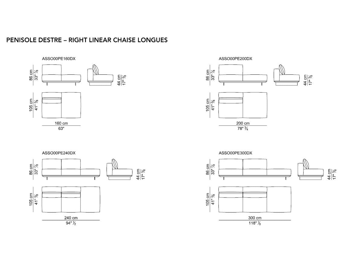 Модульный кожаный диван с отсеком для хранения i 4 Mariani ASSO ARCH-00004932 - Вид №5